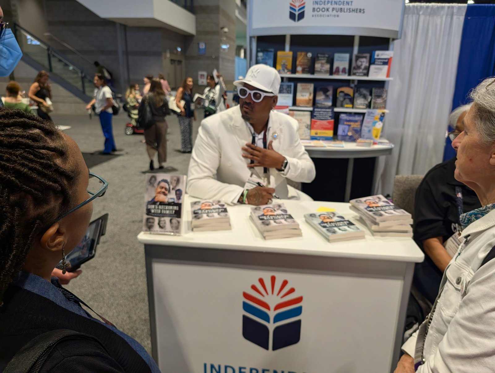 Book signing event